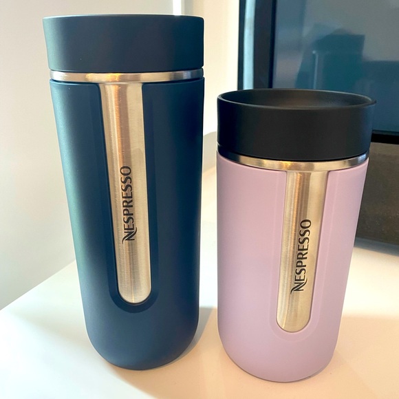 NESPRESSO Medium and Large Nomad Travel Mugs- NEW! - Picture 1 of 5
